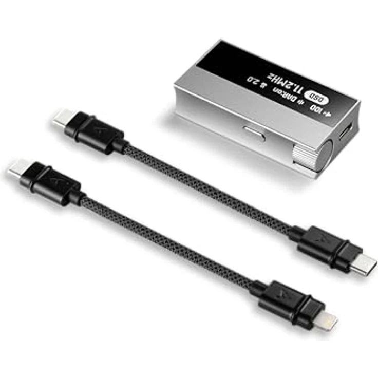 Astell&Kern AK HC5 (Display, Klangregelung, USB-DAC), Kopfhörerverstärker, Schwarz, Grau – Bild 1