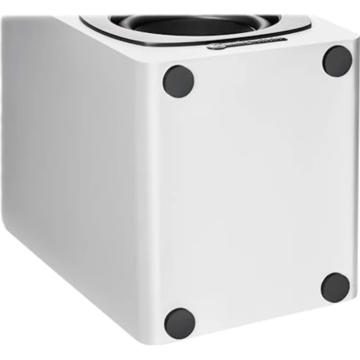 Audio-Technica AT-SP3xWH Aktive Kompaktlautsprecher, Bluetooth-fähig, minimalistisches Design, optimal abgestimmt für volles Klangspektrum, weiß – Bild 3