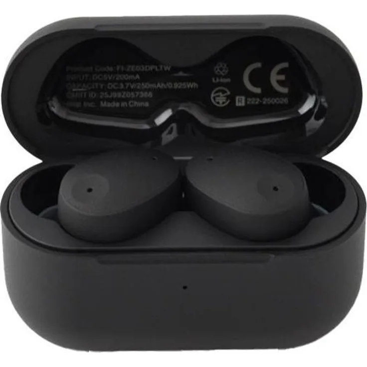 FINAL ZE300, True-Wireless-Earbuds mit Active Noise Cancelling, Schwarz