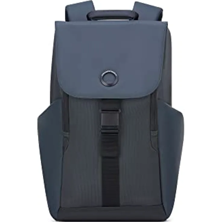 DELSEY PARIS - SECURFLAP - Weicher Rucksack - 45x31x14 cm - 21 Liter - S - Schwarz