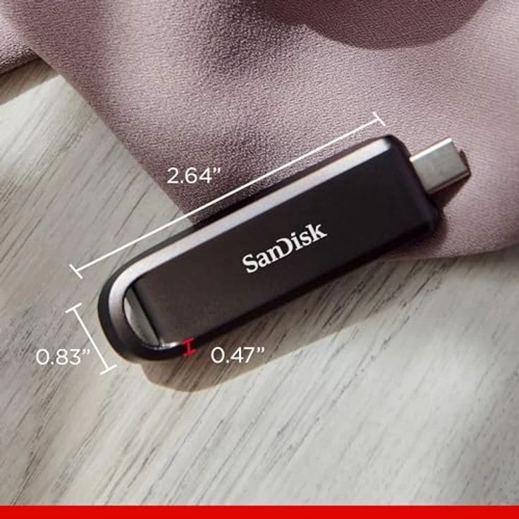 SanDisk Extreme PRO, 1 TB High-Performance USB Type-C-Flash-Laufwerk, Lesegeschwindigkeit bis zu 1.000 MB/s, Schreibgeschwindigkeit bis zu 900 MB/s, RescuePRO Deluxe-Software – Bild 9