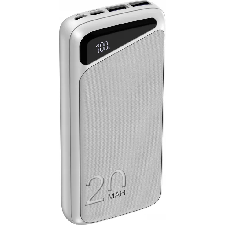 Navitel PWR20 MX WHITE, 20000 mAh Powerbank mit Power Delivery und Quick Charge 3.0, Weiß