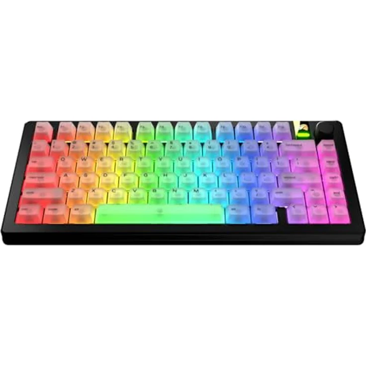 Glorious Polychroma V2 Keycaps, ANSI Layout (US), Polycarbonat, UV-Druck - Transparent – Bild 2