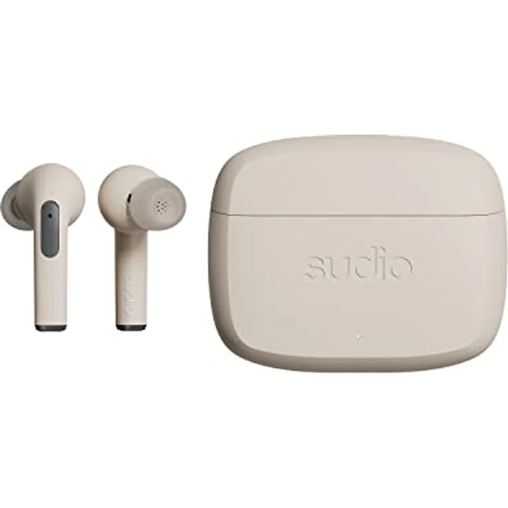 SUDIO N2 Pro, In-Ear True Wireless Kopfhörer mit aktiver Geräuschunterdrückung (ANC), Sandfarbe – Bild 5