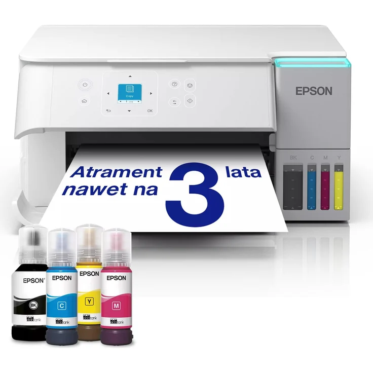 Epson EcoTank L4366, Multifunktionsdrucker mit Farb-Inkjet-Technologie, A4, Wi-Fi, hohe Druckkostenersparnis