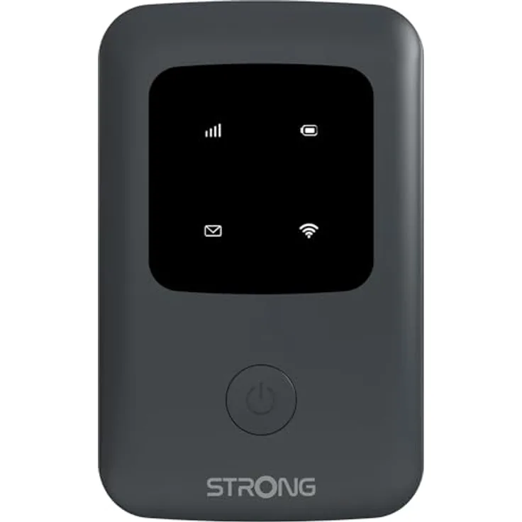 STRONG 4G Mobiler Hotspot, tragbarer WLAN Router, 150 Mbit/s, ideal für Reisen, Messen und Studenten, Schwarz