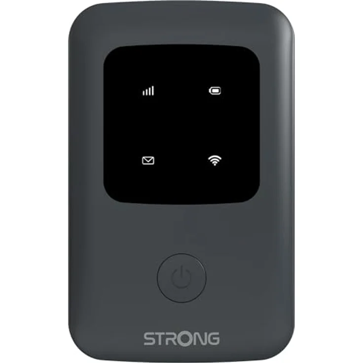 STRONG 4G Mobiler Hotspot, tragbarer WLAN Router, 150 Mbit/s, ideal für Reisen, Messen und Studenten, Schwarz – Bild 1