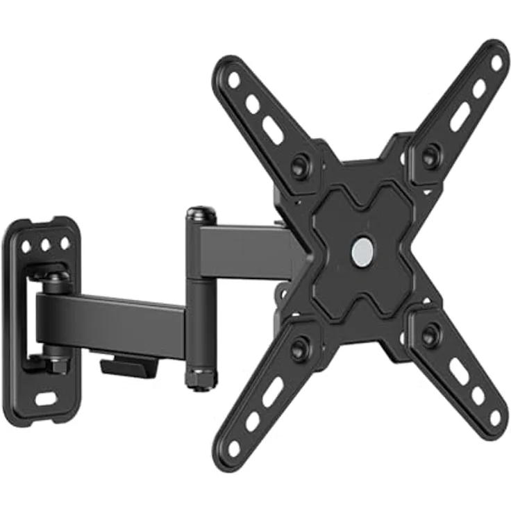 VALUE TV-Wandhalterung mit 3 Drehpunkten, für 13-43 Zoll Bildschirme, Tragkraft bis 20 kg, VESA-kompatibel