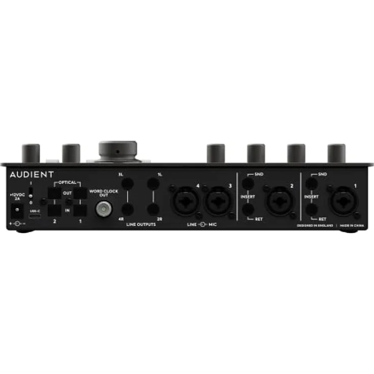 Audient iD 44 MKII, Audio-Interface mit 4 Mikrofonvorverstärkern und führenden Konvertern – Bild 3