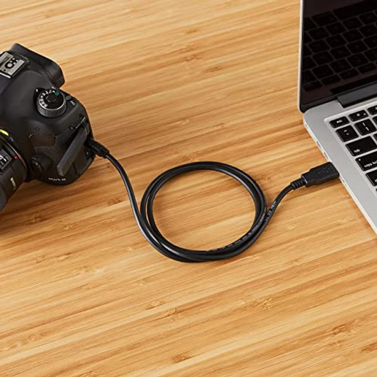 AmazonBasics IFRI USB 2.0 A-Stecker auf Mini-B-Stecker (0,9 Meter),Schwarz - Preisvergleich – Bild 5