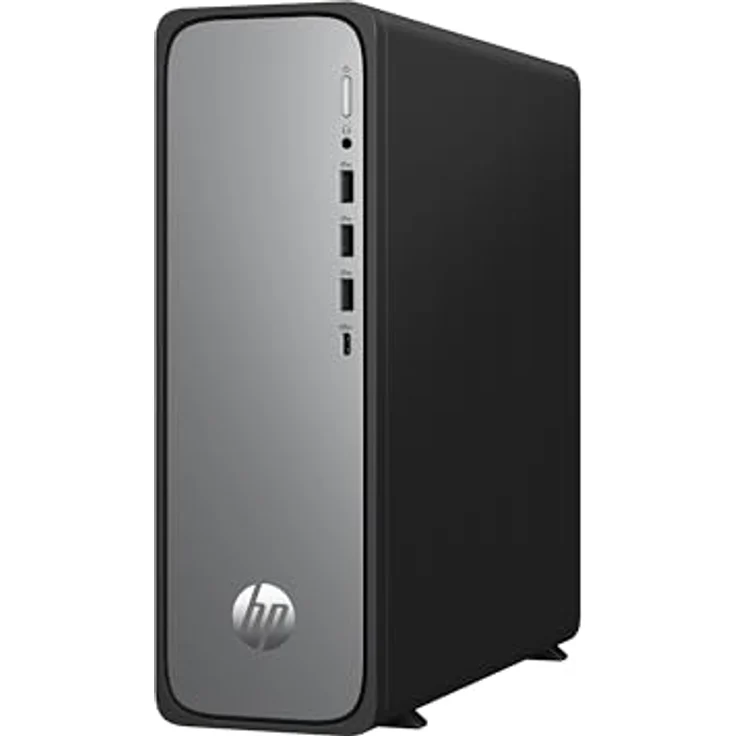 HP OmniDesk S03-0136ng, Desktop-PC mit Intel Core i3-14100, 16 GB RAM, 512 GB SSD, Meteorsilber und Schwarz, Windows 11 Home, Wi-Fi 6, Bluetooth 5.4 – Bild 4