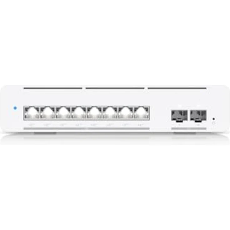 Ubiquiti Switch UniFi 8x10G RJ45/2xSFP+, Managed PoE++ Switch mit 155W und 1,3" Touchscreen (8 Ports) – Bild 4