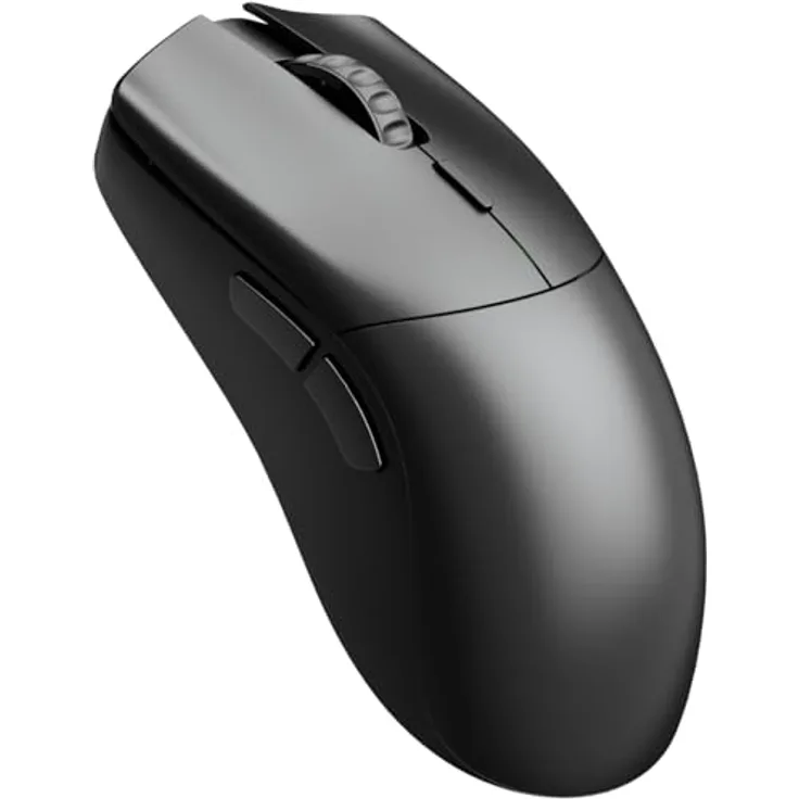Glorious Series 2 PRO, kabellose Gaming-Maus für Rechtshänder, 55 g leicht, 8.000 Hz Abtastrate, 26.000 DPI, schwarz
