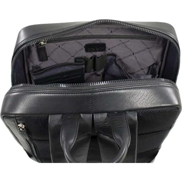 BRAUN BÜFFEL Golf 2.0 Rucksack schwarz mit gepolstertem Laptopfach – Bild 5