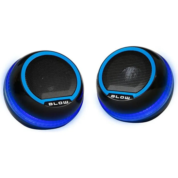 BLOW 2.0 MS-29 Computerlautsprecher, 6W mit klarem Klang, Plug-and-Play, kompakte Bauweise