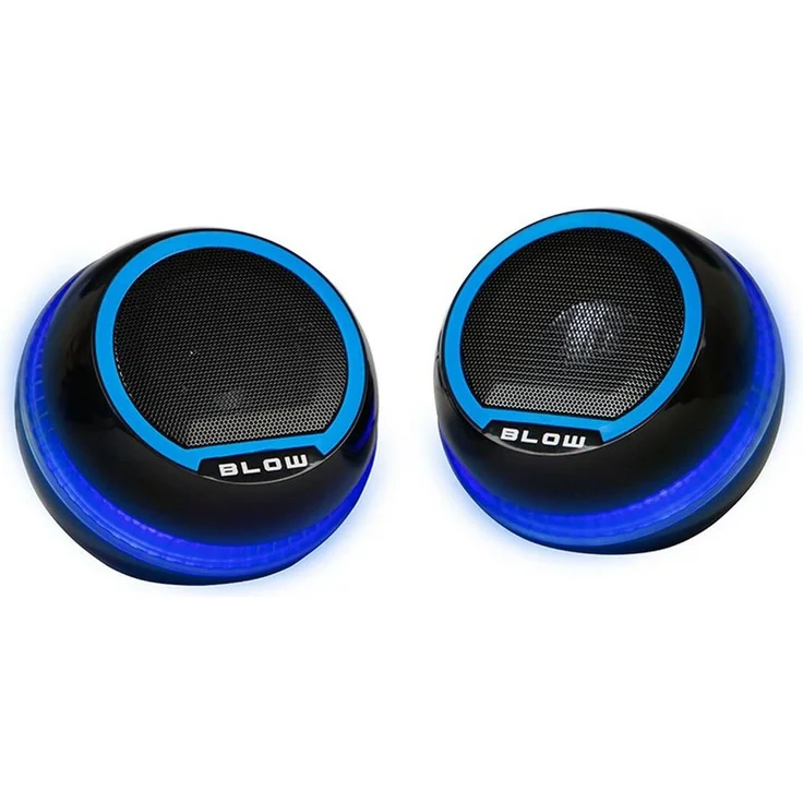BLOW 2.0 MS-29 Computerlautsprecher, 6W mit klarem Klang, Plug-and-Play, kompakte Bauweise