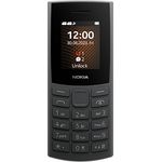 Nokia 105 4G Edition 2023 Dual-SIM Smartphone, 1,8" Display, 1450 mAh Akku, Charcoal