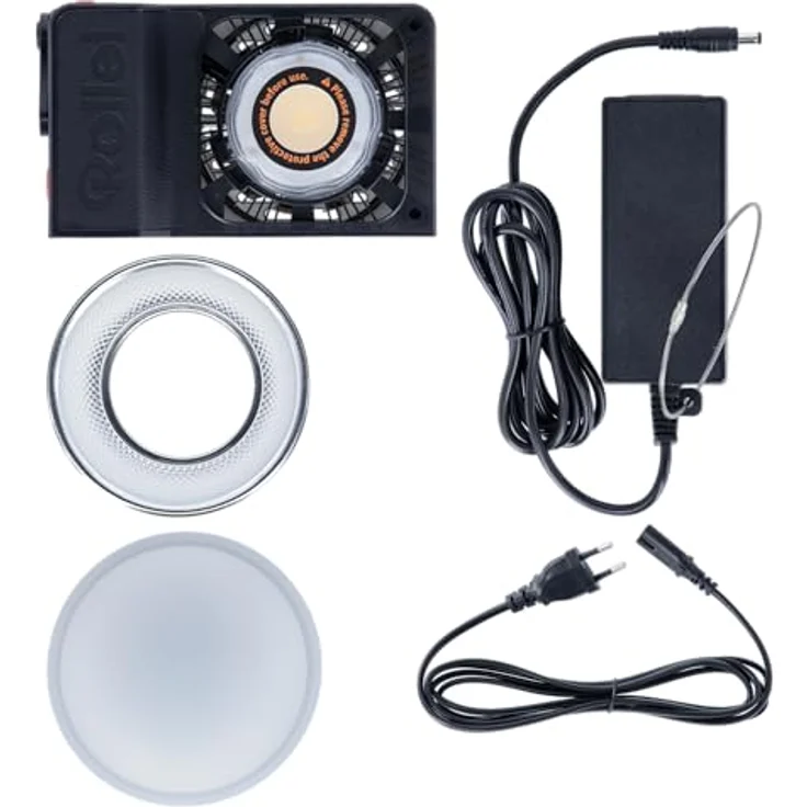 Rollei Lux 100 RGB LED-Dauerlicht, 100W Leistung, duale Leistungsstufen – Bild 2