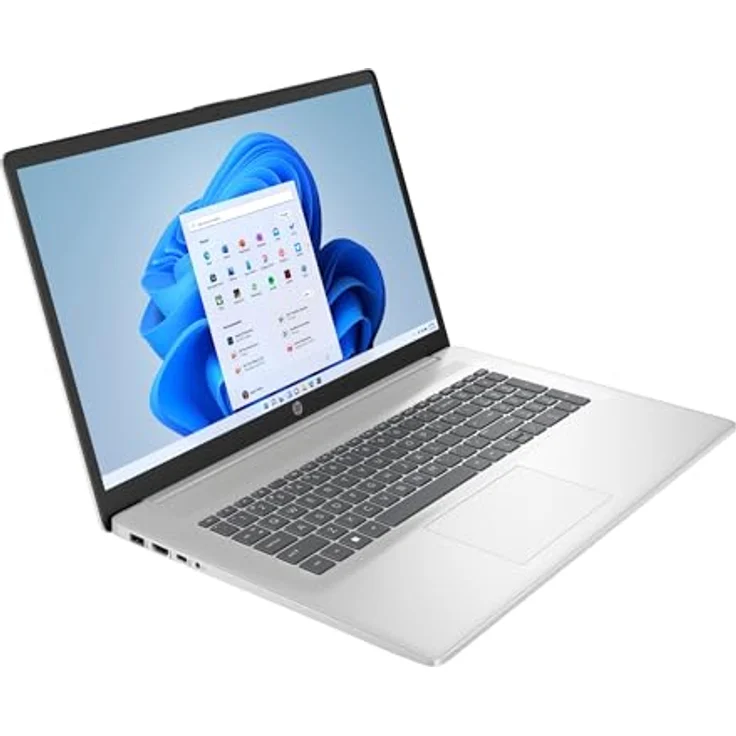 HP 17,3 Zoll Notebook 17-cp3574ng, AMD Ryzen 7 7730U, 1000 GB SSD, 16 GB RAM, DE, Silber – Bild 5