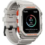 Zeblaze Ares GPS Smartwatch, Sportuhr mit integrierter GPS-Funktion, Alexa-Sprachassistent und über 100 anpassbaren Ziffernblättern, weiß