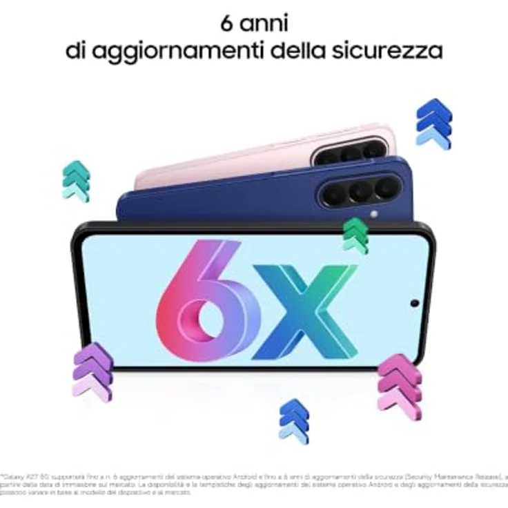 Samsung Galaxy A27, 256 GB 5G Smartphone, 6.7 Zoll FHD+ Display, 50 MP Dreifach Kamera, Dual Sim, Schwarz – Bild 5