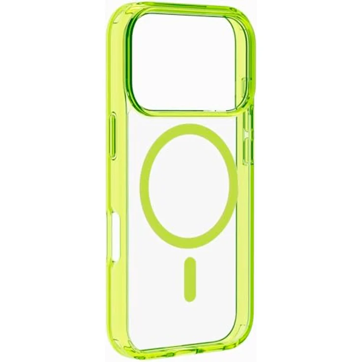 Cellular Line Iconic Mag - iPhone 17 Pro Max Transparente Hülle mit farbigen Rändern, kompatibel mit Magsafe, versandkostenfrei – Bild 1