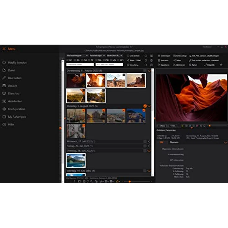 Photo Commander 17 - Bildbearbeitung in Deutsch, Fotos bearbeiten für Windows 11, 10, 8.1, 7 – Bild 4
