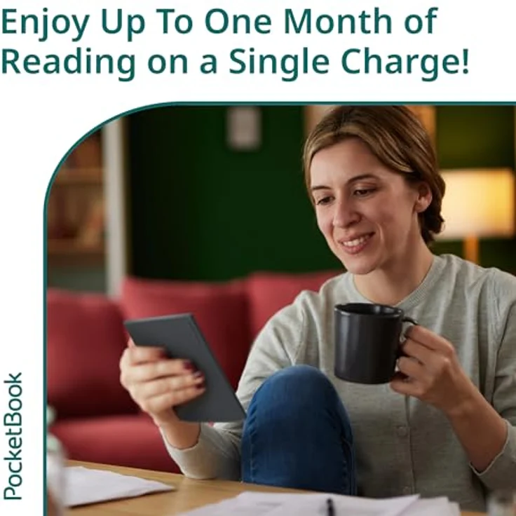 PocketBook eReader Verse Lite, E-Book-Reader mit kompaktem Design und hoher Lesekomfort – Bild 5