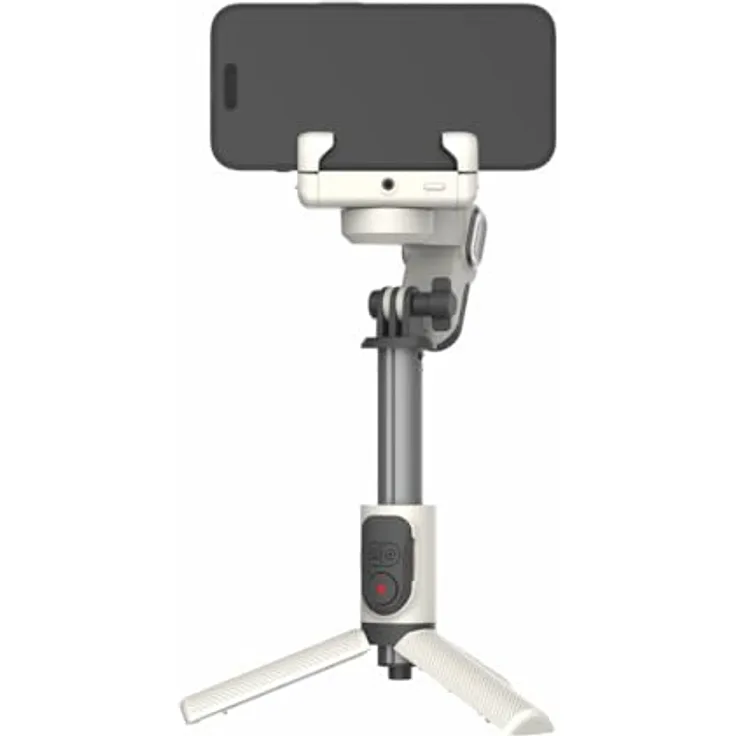 AOCHUAN M1 Pro Gimbal, 360° Stabilisator mit RGB Beleuchtung, White