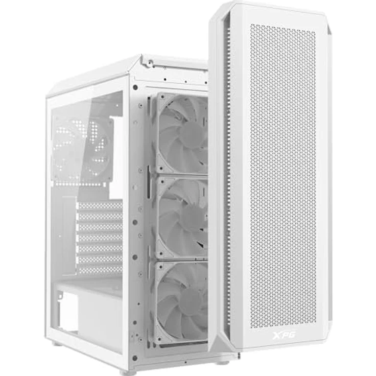 XPG VALORAIRPLUSMTA-WHCWW, PC-Gehäuse mit magnetischer Frontplatte und hoher Luftzirkulation – Bild 4