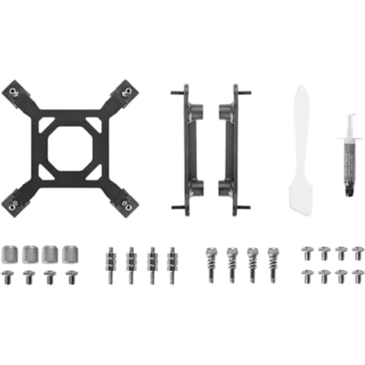Thermaltake TH240 V3 ARGB Sync Black, AiO-Wasserkühlung mit 2x 120mm Lüftern und bis zu 2500 rpm Drehzahl, schwarz – Bild 10