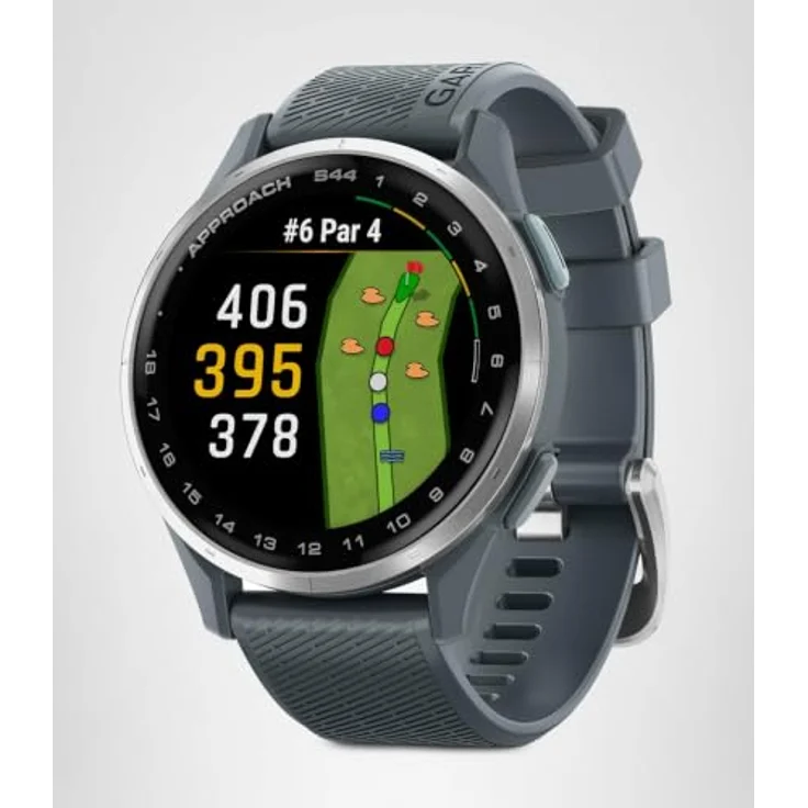 Garmin Approach S44, GPS Golf-Smartwatch mit 1,2" AMOLED Touchscreen, 4 GB Speicher, 42 g – Bild 9