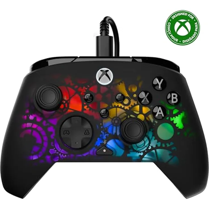 Turtle Beach Afterglow Ignite Wired Controller für Xbox One (Xbox One S), Gaming Controller mit Time Machine Design