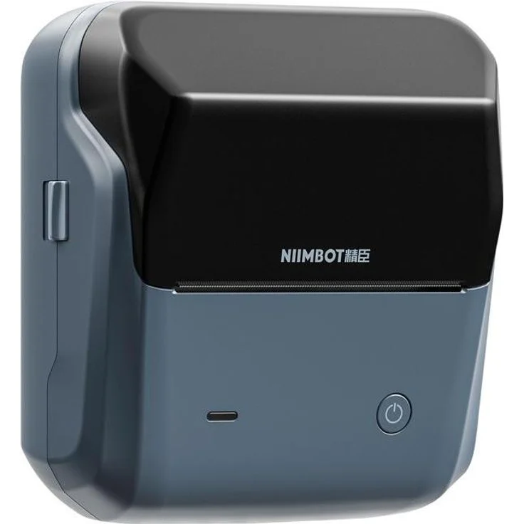 Niimbot B31 Portable Label Printer, Thermodrucker für Etikettenbreiten von 20 bis 75 mm, Bluetooth und USB-C, dunkelblau