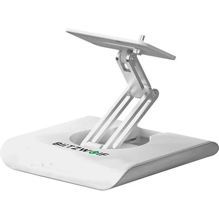 BlitzWolf BW-VF4, Beamer Halterung für Wand und Decke, verstellbar mit 360° Drehung, Weiß