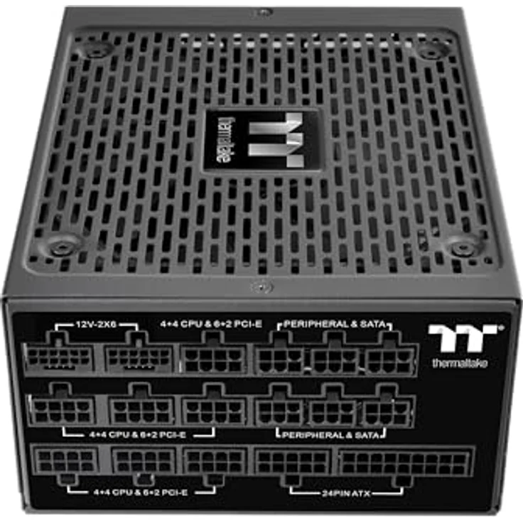 Thermaltake Toughpower TF3 1550W| PC-ATX-3.0-Netzteil | PCIe Gen 5.0 | 80-Plus-Titanium | voll-modular | leiser 140 Lüfter | EU Zertifiziert – Bild 3