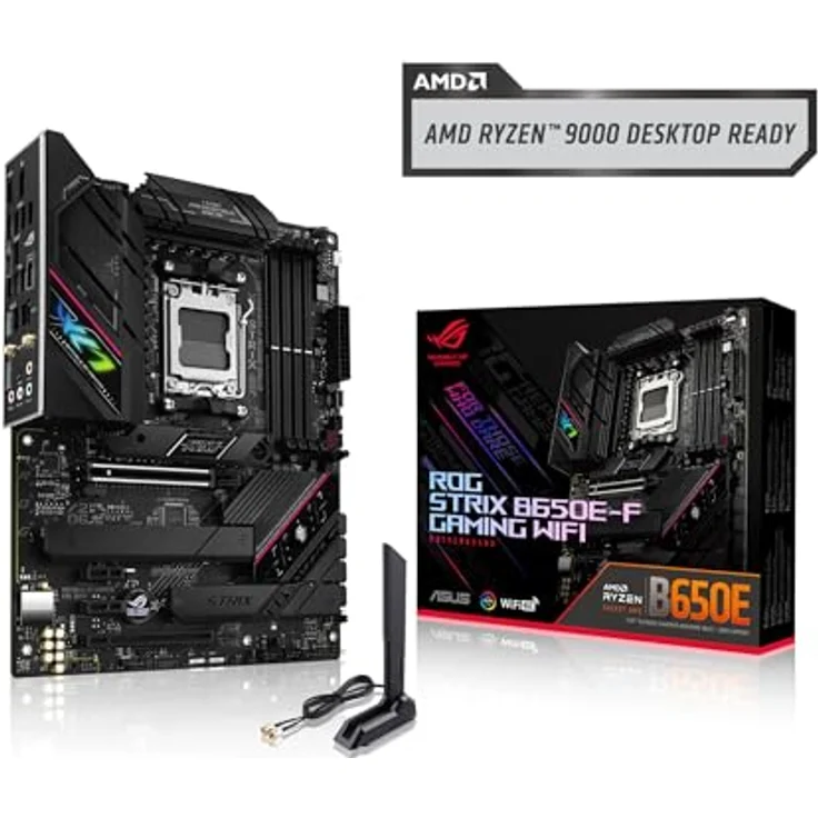 ASUS ROG STRIX B650E-F GAMING WIFI, Mainboard mit PCIe 5.0, WiFi 6E und fortschrittlichem Power-Design für Ryzen-Prozessoren, ATX – Bild 7