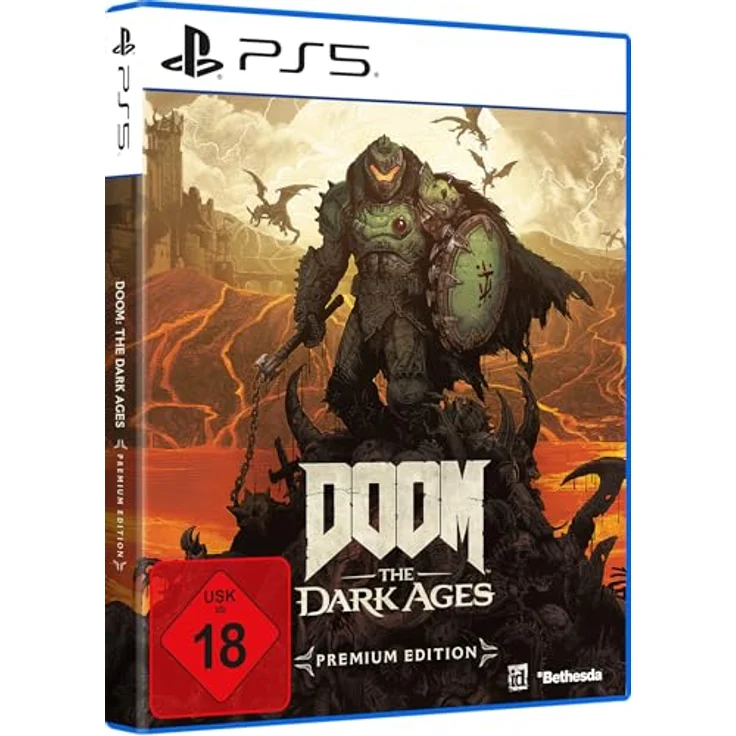 Xbox DOOM: The Dark Ages - Premium Edition | PS5, mit Early Access, Kampagnen-DLC, digitalem Artbook und Soundtrack – Bild 1
