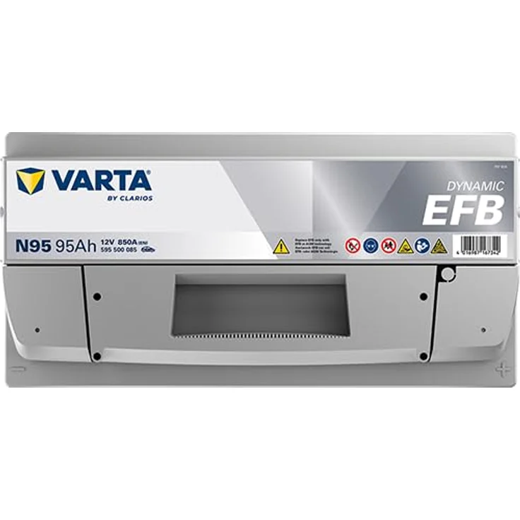 VARTA EFB N95 Blue Dynamic, 95Ah Autobatterie mit 850A Kaltstartstrom für Start-Stopp-Automatik – Bild 4