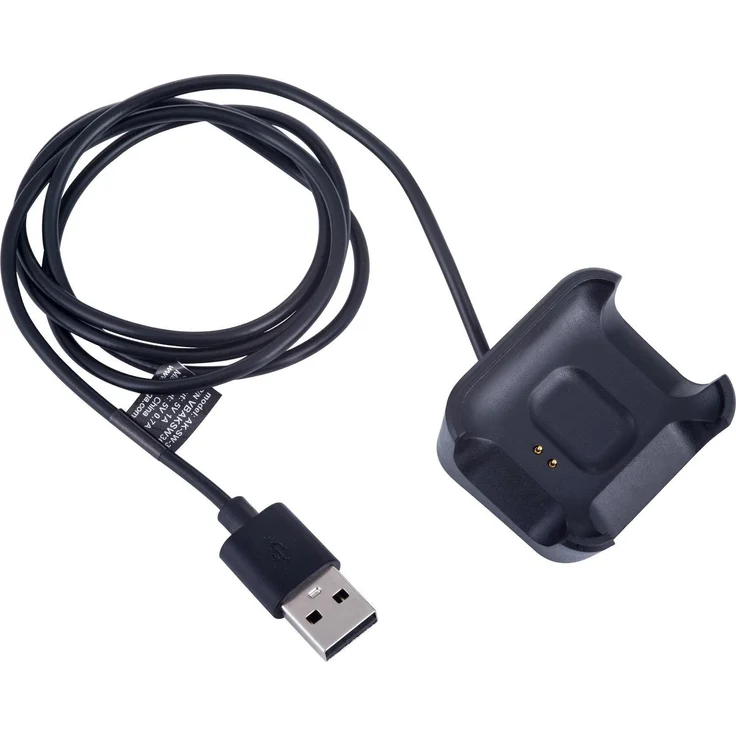 Akyga AK-SW-36, Smartwatch Ladegerät mit 1 m USB-Kabel, Schwarz, kompatibel mit Xiaomi Mi Watch Lite und Redmi Watch