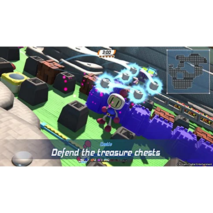 KONAMI Super Bomberman R 2 [GRA SWITCH], Nintendo Switch Spiel mit 4 Kampfmodi und Level-Editor – Bild 3