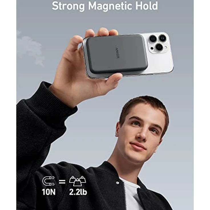 Anker 621 Magnetic Battery (MagGo), schwarz (A1610012) – Bild 4