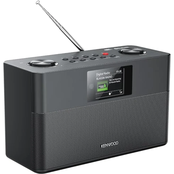 Kenwood CR-ST 85 DAB, DAB+ Radio mit Bluetooth, AUX, 2x10W, IPS 2.4", schwarz (Versandkostenfrei) – Bild 2