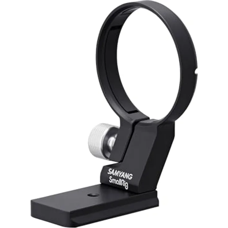 SAMYANG Stativschelle für Sony E-Mount, Schnellwechselplatte mit Arca-Swiss Funktion, kompatibel mit Manfrotto und DJI RS2, reduziert Kopflastigkeit für optimale Balance