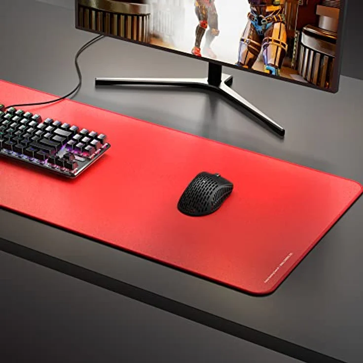 Pulsar ParaControl V2, Medium Speed Gaming Mausmatte 2XL, rot – Bild 5