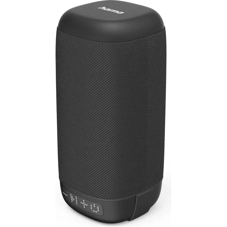 Hama Tube X, 3,5 W Bluetooth Lautsprecher mit 12 h Laufzeit, Schwarz