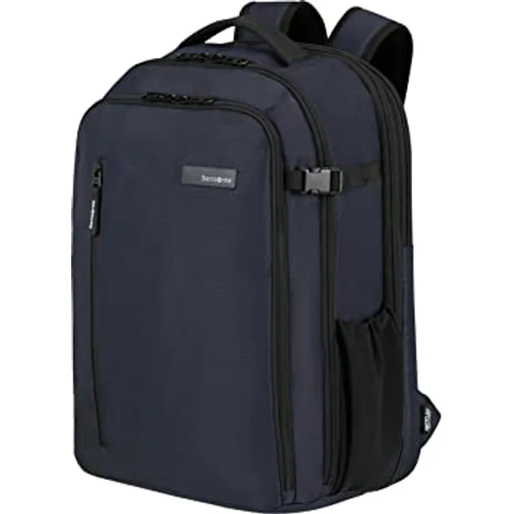 Samsonite Roader - Laptoprucksack erweiterbar 17.3 Zoll, 46 cm, 31.5/39.5 L, Blau (Dark Blue)