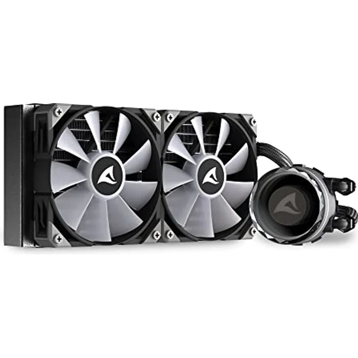 Sharkoon S80 RGB, AIO Wasserkühlung, Typ 240 – Bild 3