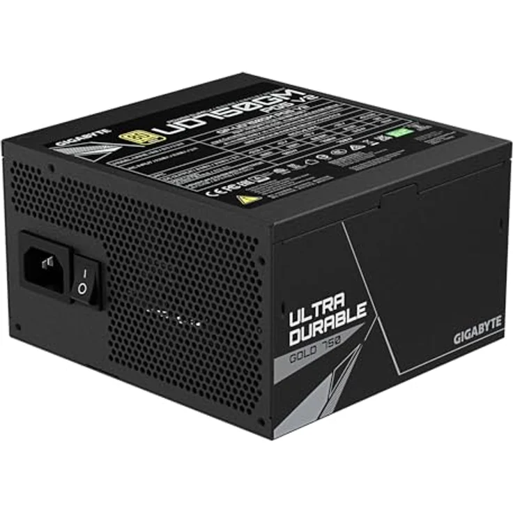 Gigabyte GP-UD750GM PG5 V2, ATX3.1 Netzteil mit 750W, effiziente Stromversorgung, Schwarz – Bild 4
