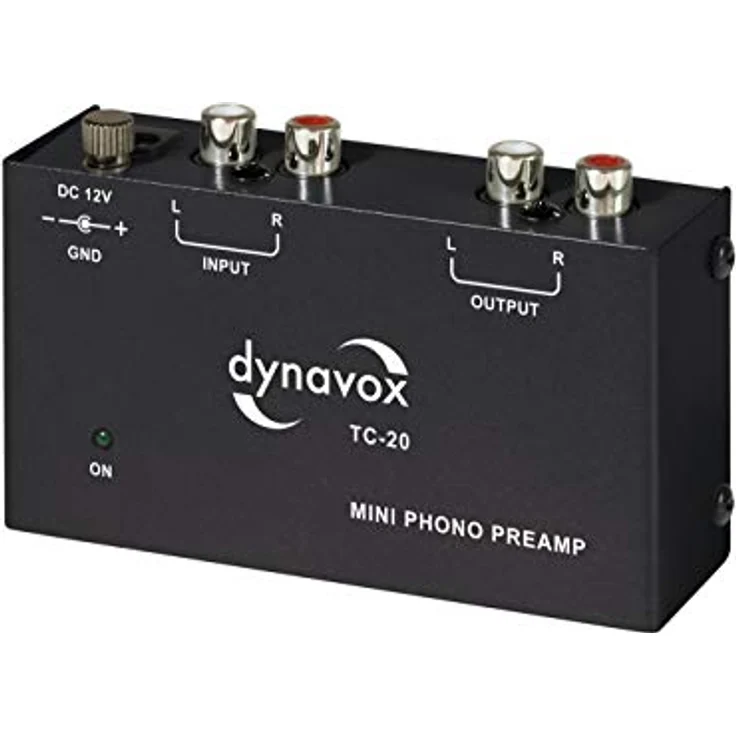 Phonovorverstärker TC-20 dynavox, schwarz, – Bild 1